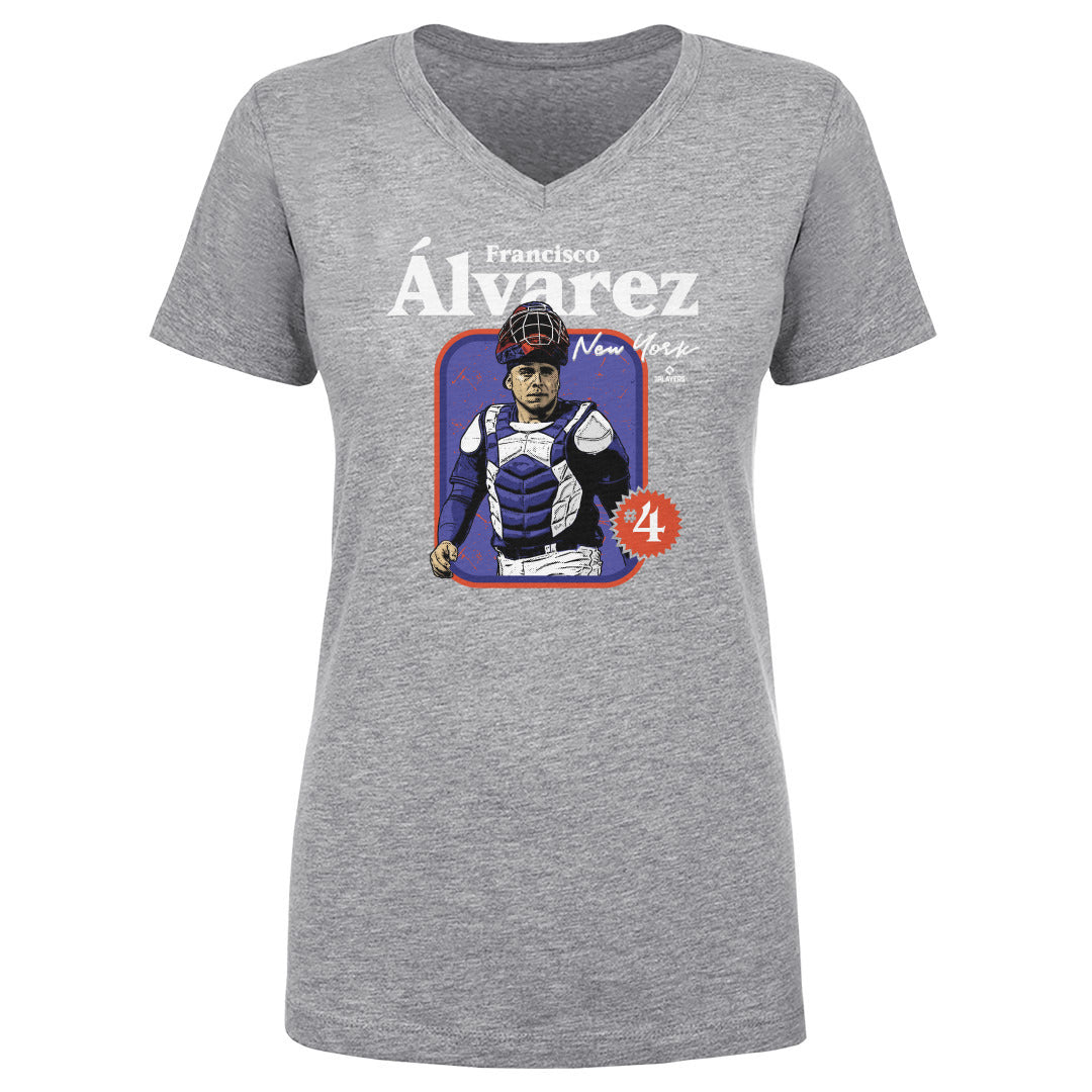 Francisco Alvarez Women's V-Neck T-Shirt | 500 LEVEL