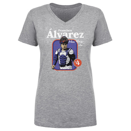 Francisco Alvarez Women's V-Neck T-Shirt | 500 LEVEL