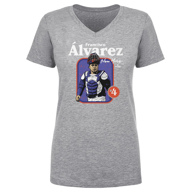 Francisco Alvarez Women's V-Neck T-Shirt | 500 LEVEL