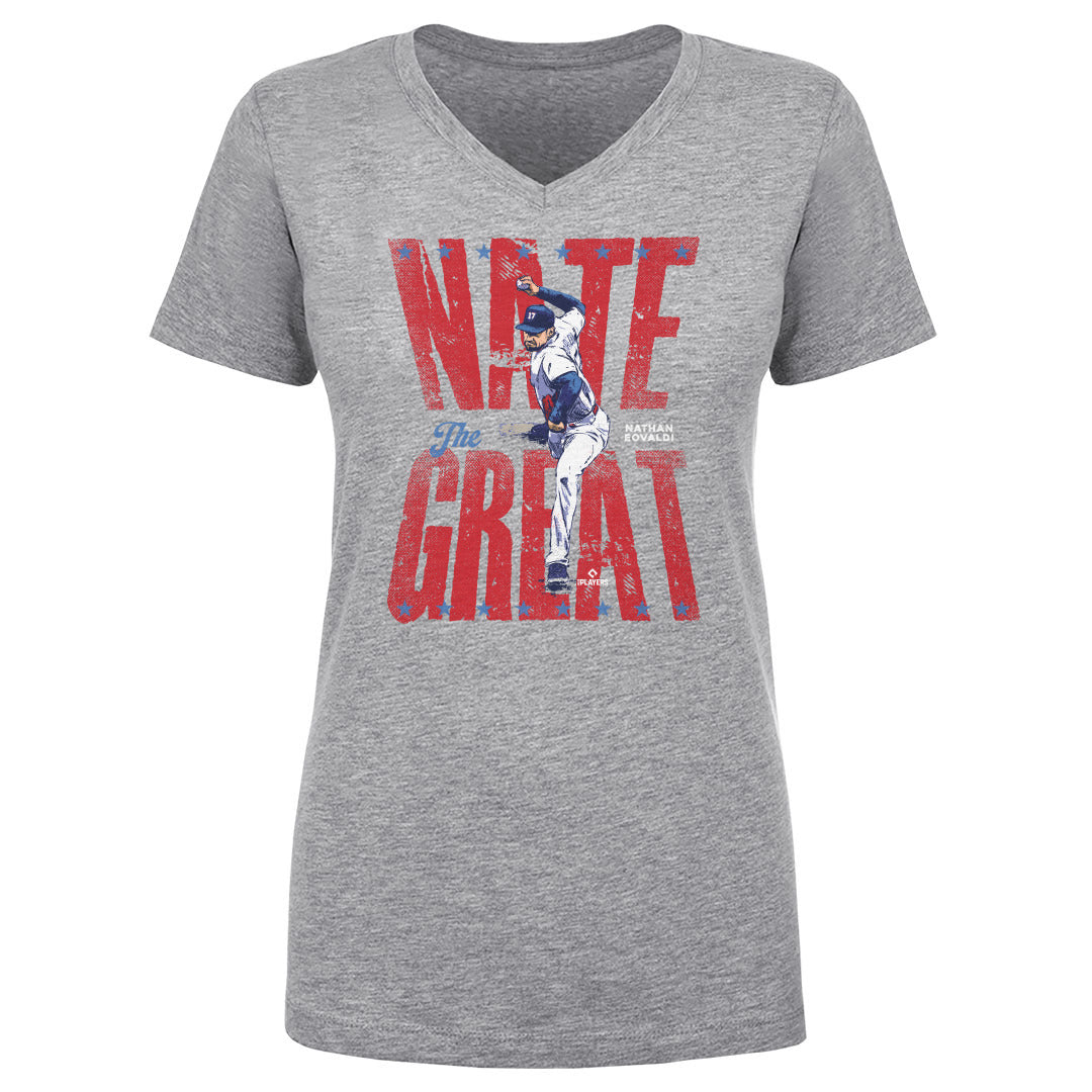 Nathan Eovaldi Women's V-Neck T-Shirt | 500 LEVEL