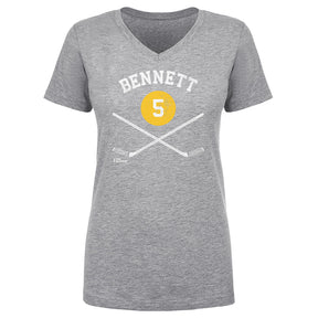 Curt Bennett Women's V-Neck T-Shirt | 500 LEVEL