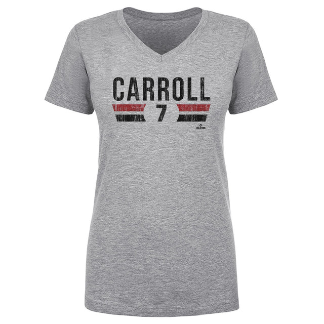 Corbin Carroll Women's V-Neck T-Shirt | 500 LEVEL