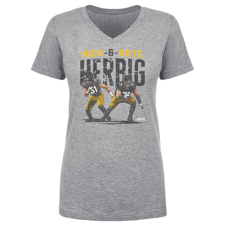 Nick Herbig Women's V-Neck T-Shirt | 500 LEVEL