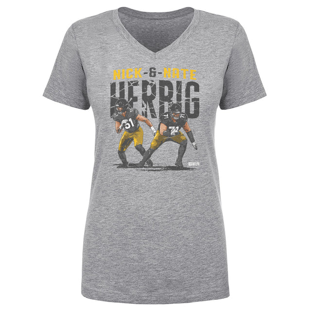 Nick Herbig Women's V-Neck T-Shirt | 500 LEVEL