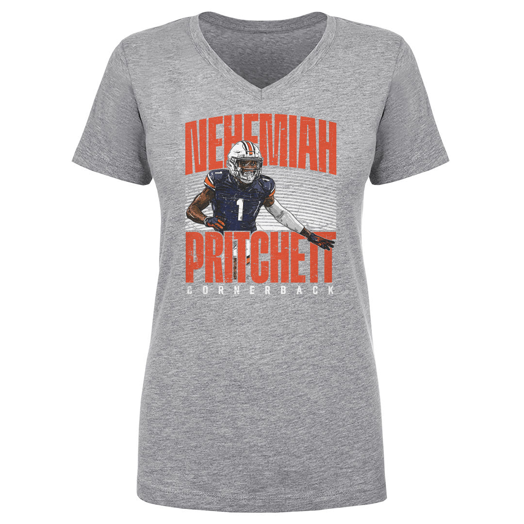 Nehemiah Pritchett Women's V-Neck T-Shirt | 500 LEVEL