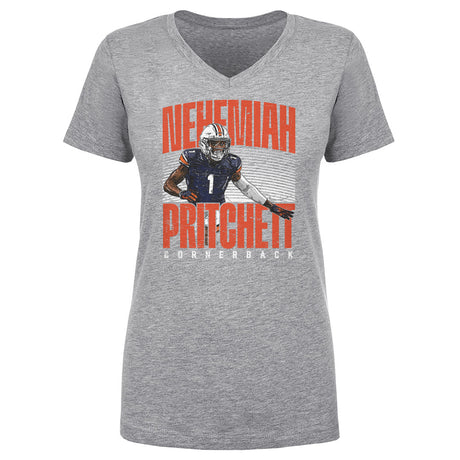 Nehemiah Pritchett Women's V-Neck T-Shirt | 500 LEVEL