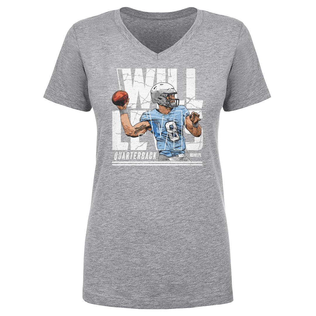 Will Levis Women&#39;s V-Neck T-Shirt | 500 LEVEL