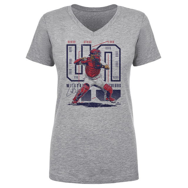 Willson Contreras Women's V-Neck T-Shirt | 500 LEVEL