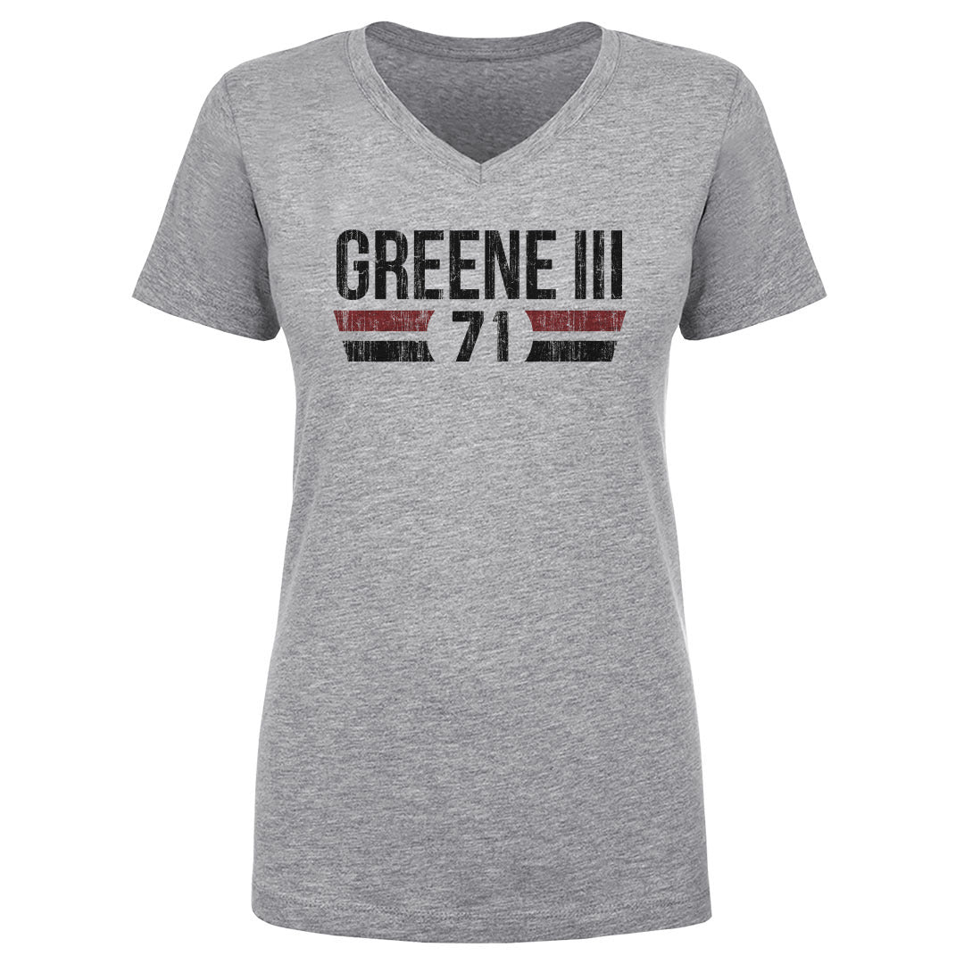 Earnest Greene III Women's V-Neck T-Shirt | 500 LEVEL