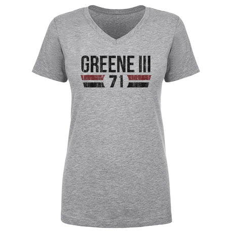 Earnest Greene III Women's V-Neck T-Shirt | 500 LEVEL