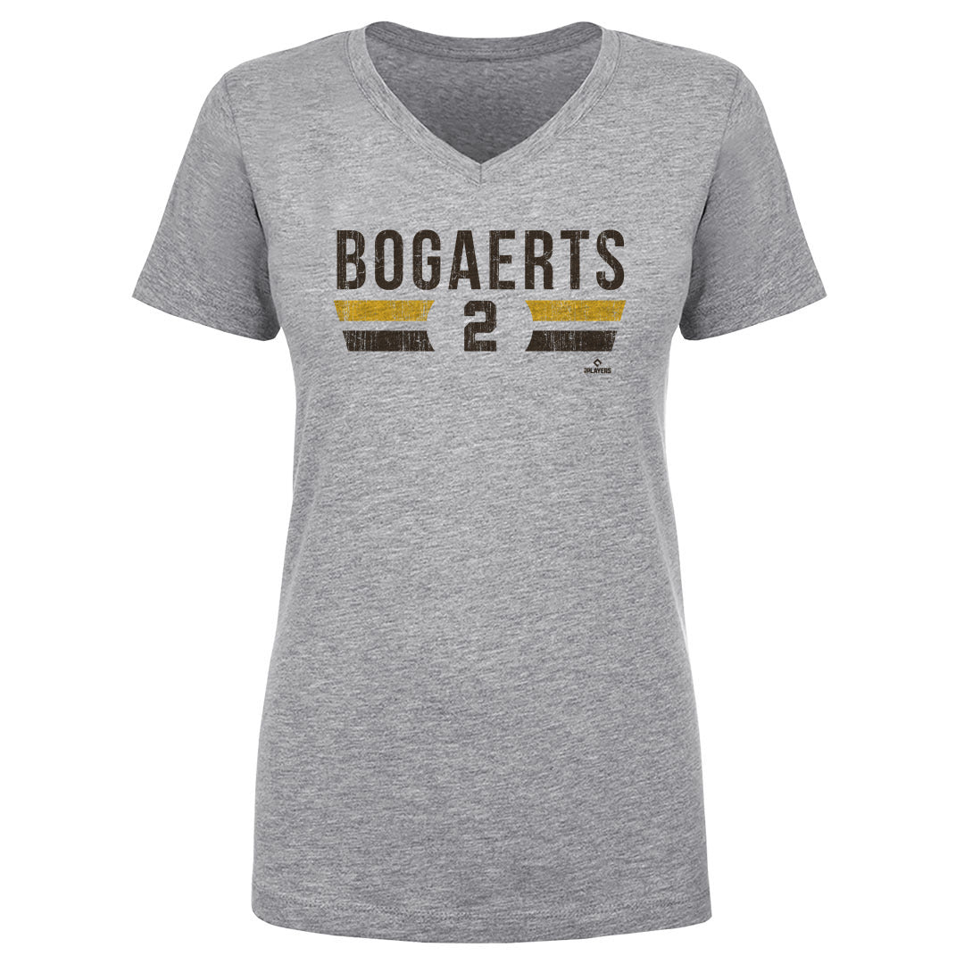 Xander Bogaerts Women's V-Neck T-Shirt | 500 LEVEL