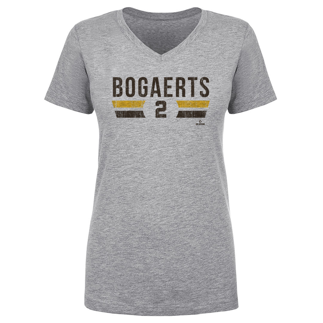 Xander Bogaerts Women&#39;s V-Neck T-Shirt | 500 LEVEL