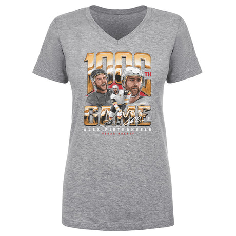 Alex Pietrangelo Women's V-Neck T-Shirt | 500 LEVEL