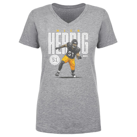 Nick Herbig Women's V-Neck T-Shirt | 500 LEVEL