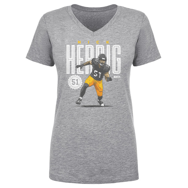 Nick Herbig Women's V-Neck T-Shirt | 500 LEVEL
