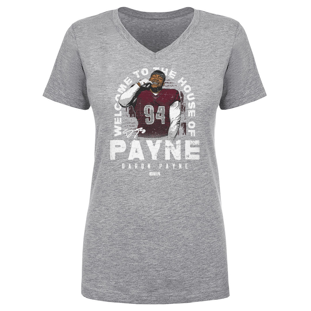 Daron Payne Women's V-Neck T-Shirt | 500 LEVEL