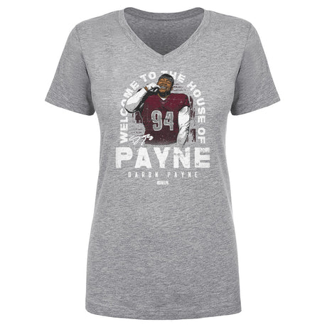 Daron Payne Women's V-Neck T-Shirt | 500 LEVEL
