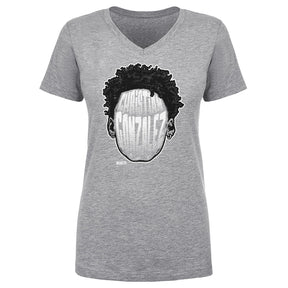 Christian Gonzalez Women's V-Neck T-Shirt | 500 LEVEL