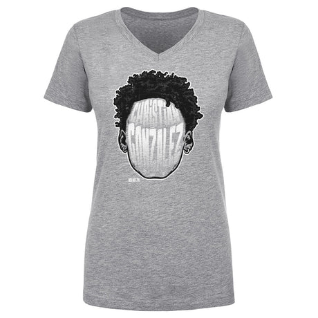 Christian Gonzalez Women's V-Neck T-Shirt | 500 LEVEL