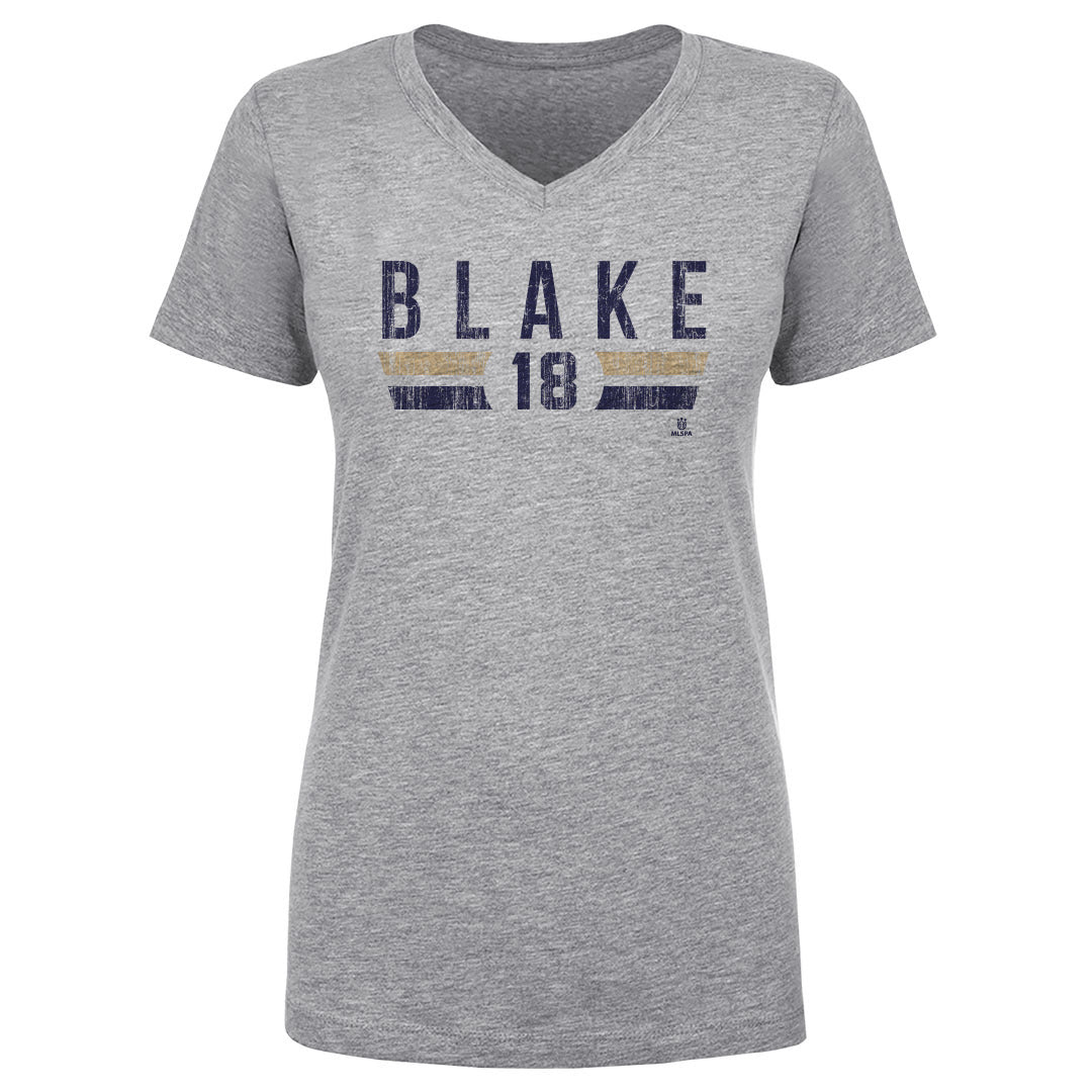 Andre Blake Women's V-Neck T-Shirt | 500 LEVEL