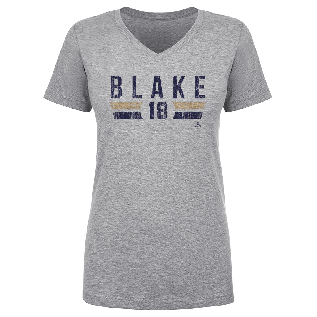 Andre Blake Women&#39;s V-Neck T-Shirt | 500 LEVEL