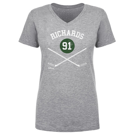 Brad Richards Women's V-Neck T-Shirt | 500 LEVEL