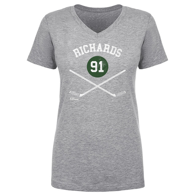 Brad Richards Women's V-Neck T-Shirt | 500 LEVEL