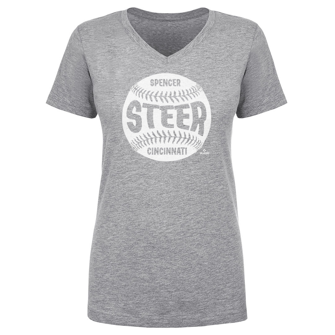 Spencer Steer Women&#39;s V-Neck T-Shirt | 500 LEVEL
