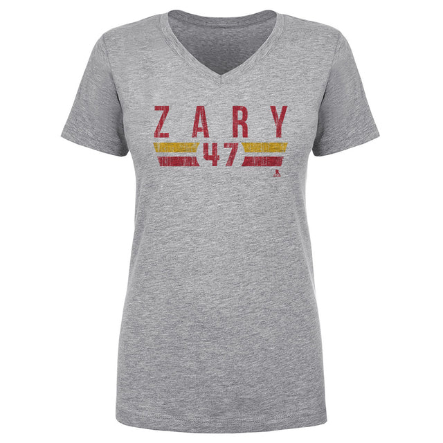 Connor Zary Women's V-Neck T-Shirt | 500 LEVEL