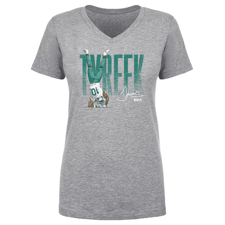 Tyreek Hill Women's V-Neck T-Shirt | 500 LEVEL