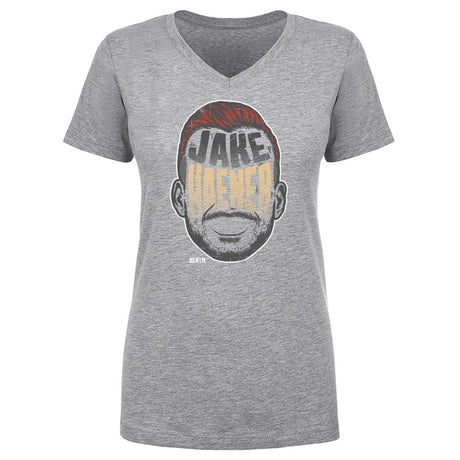 Jake Haener Women's V-Neck T-Shirt | 500 LEVEL