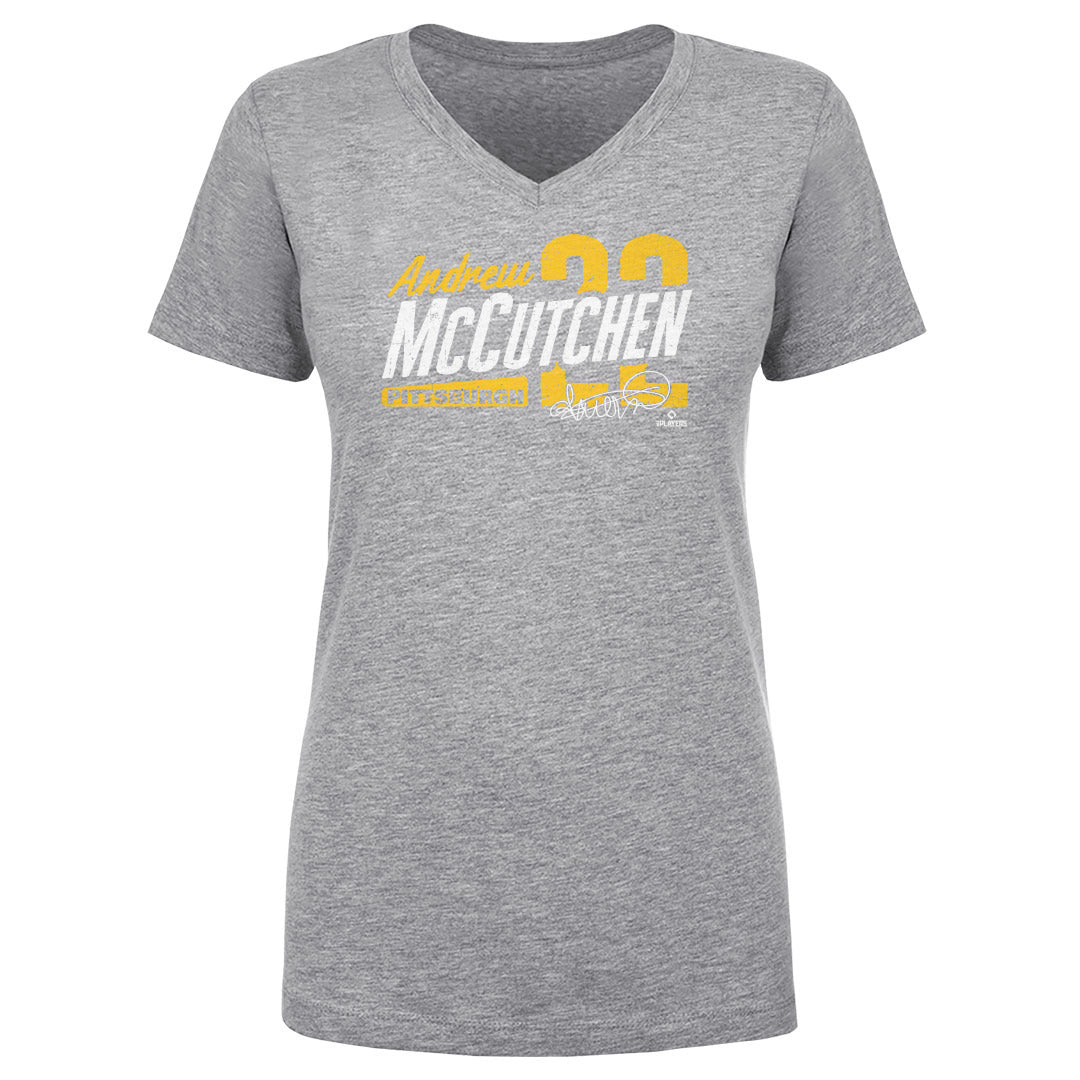 Andrew McCutchen Women&#39;s V-Neck T-Shirt | 500 LEVEL