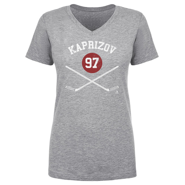 Kirill Kaprizov Women's V-Neck T-Shirt | 500 LEVEL