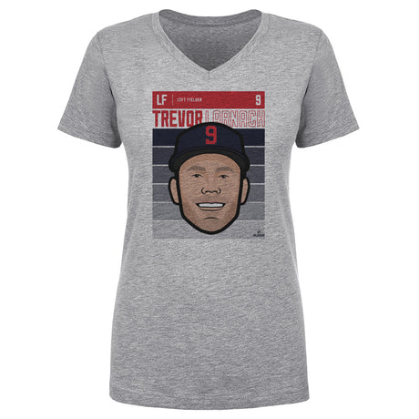 Trevor Larnach Women's V-Neck T-Shirt | 500 LEVEL