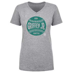 Ken Griffey Jr. Women's V-Neck T-Shirt | 500 LEVEL