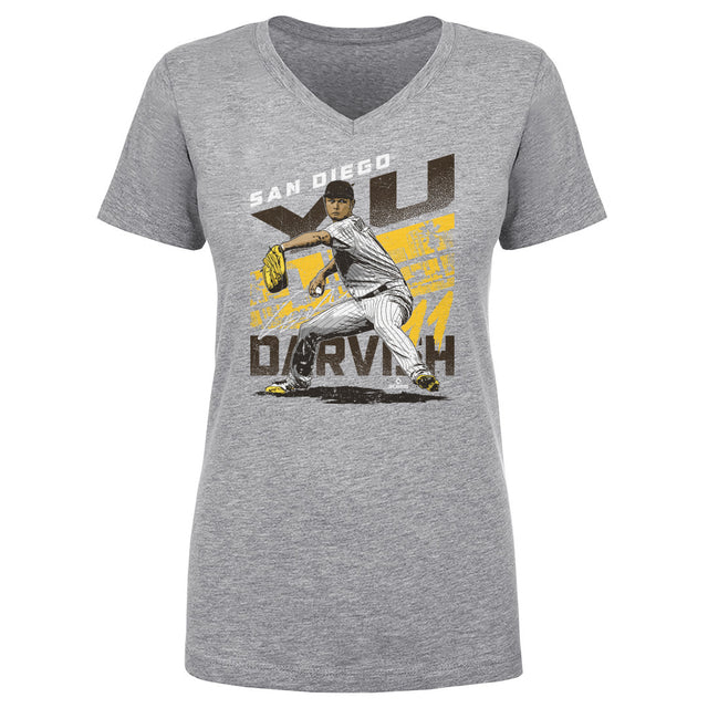 Yu Darvish Women's V-Neck T-Shirt | 500 LEVEL