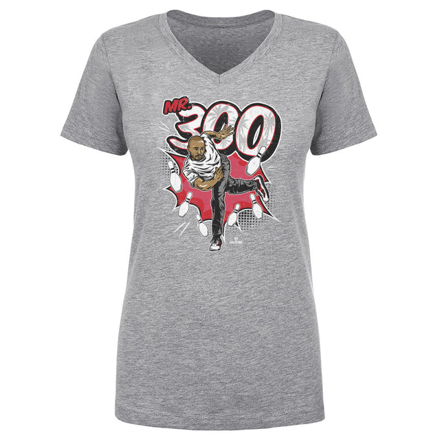 Mookie Betts Women's V-Neck T-Shirt | 500 LEVEL