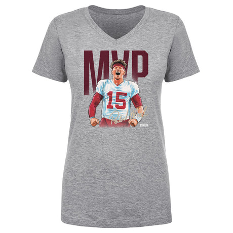 Patrick Mahomes Women's V-Neck T-Shirt | 500 LEVEL