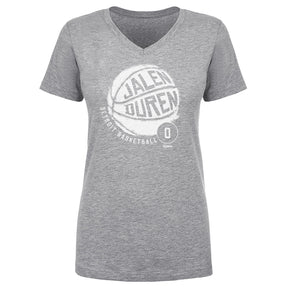 Jalen Duren Women's V-Neck T-Shirt | 500 LEVEL