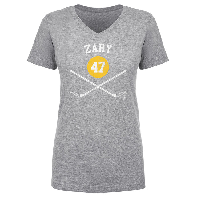 Connor Zary Women's V-Neck T-Shirt | 500 LEVEL