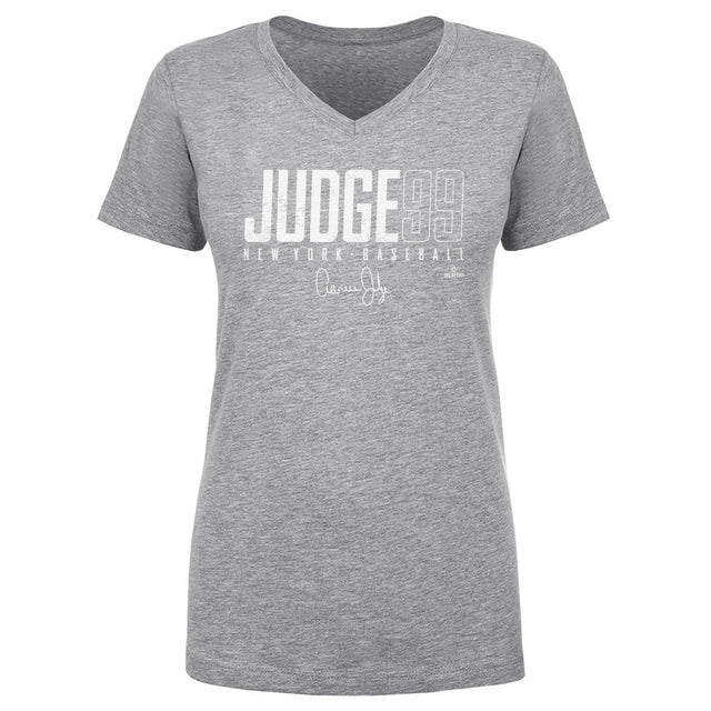 Aaron Judge Women's V-Neck T-Shirt | 500 LEVEL