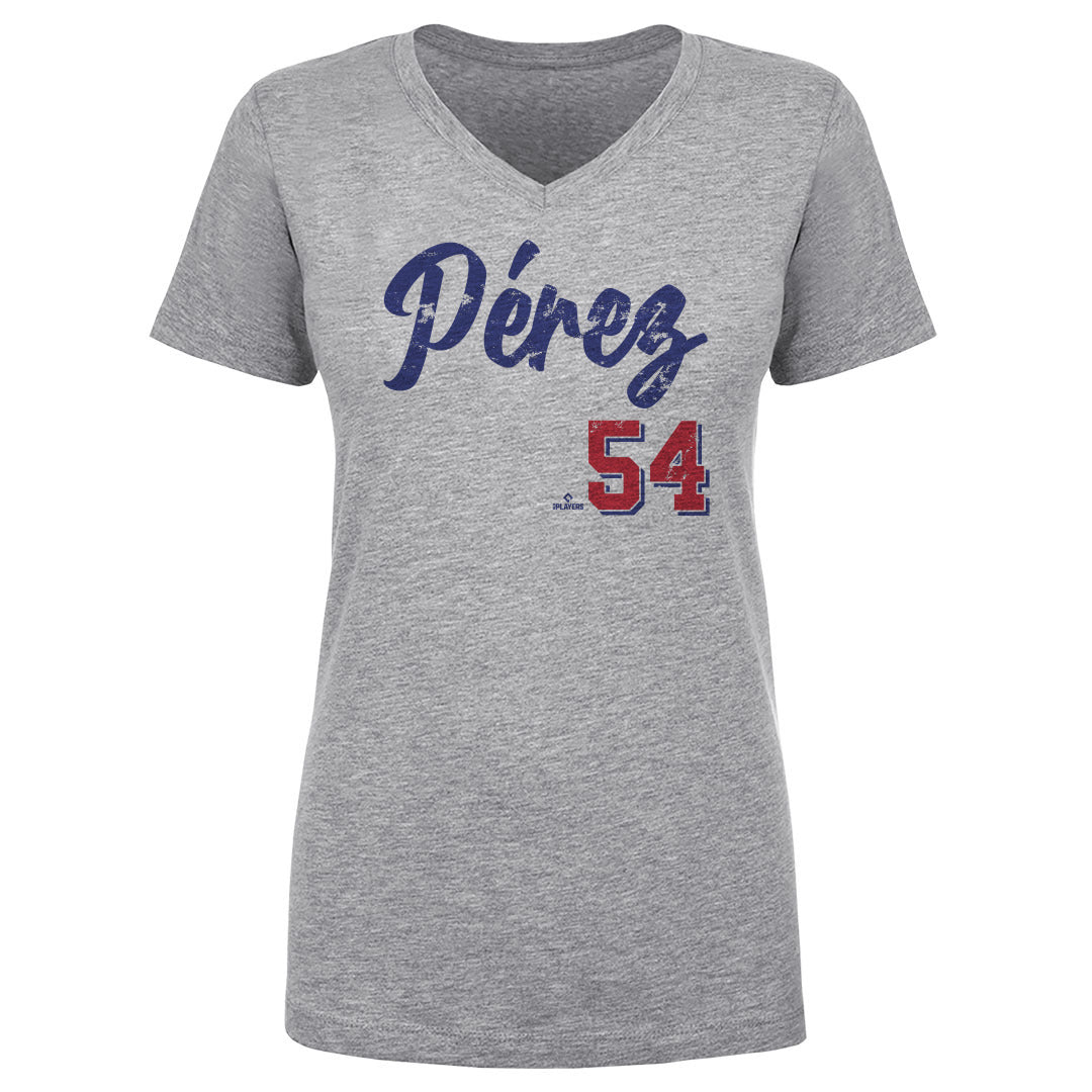 Martin Perez Women&#39;s V-Neck T-Shirt | 500 LEVEL