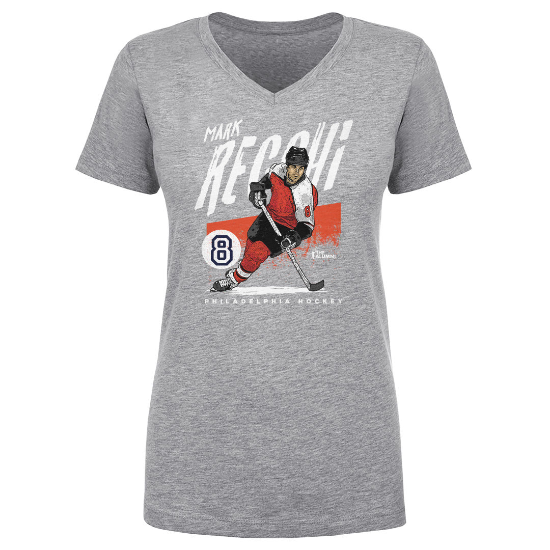 Mark Recchi Women's V-Neck T-Shirt | 500 LEVEL