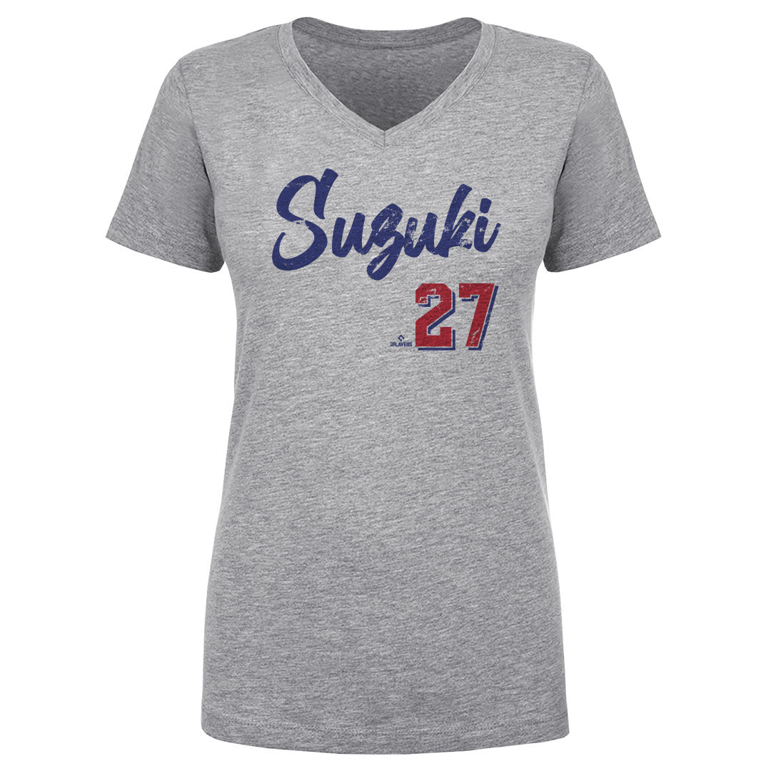 Seiya Suzuki Women&#39;s V-Neck T-Shirt | 500 LEVEL
