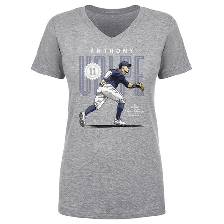 Anthony Volpe Women's V-Neck T-Shirt | 500 LEVEL