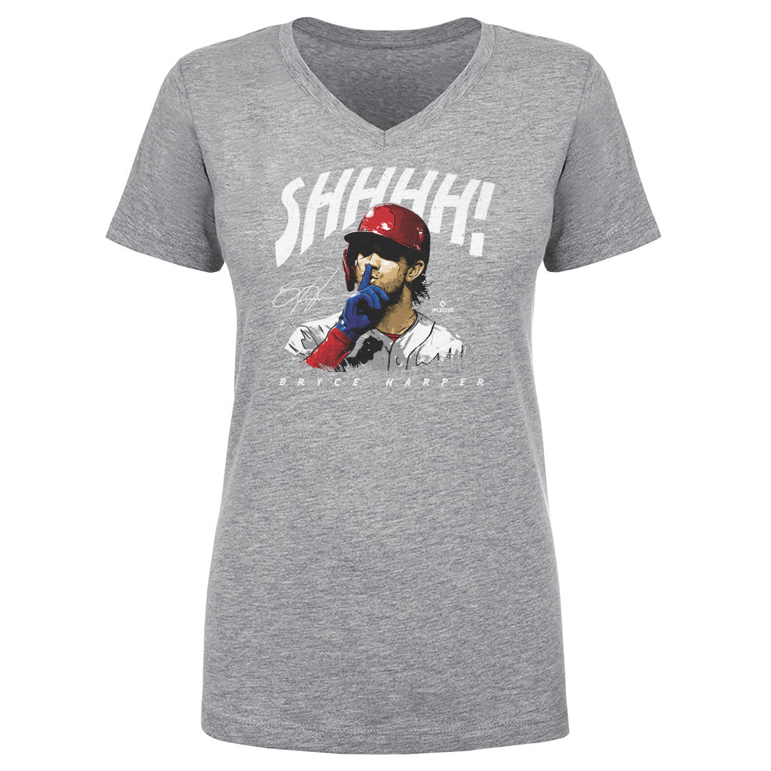Bryce Harper Women's V-Neck T-Shirt | 500 LEVEL
