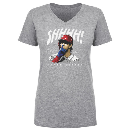 Bryce Harper Women's V-Neck T-Shirt | 500 LEVEL