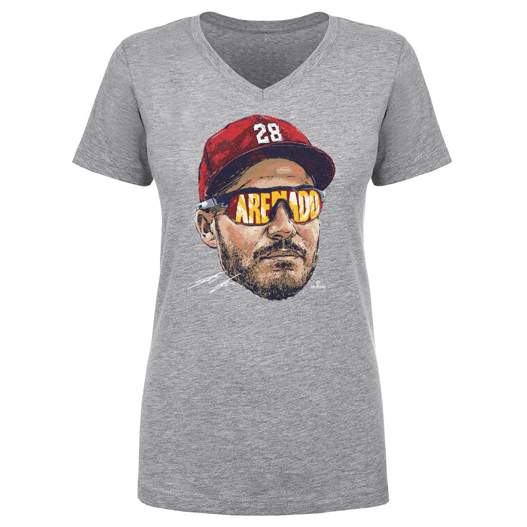Nolan Arenado Women's V-Neck T-Shirt | 500 LEVEL