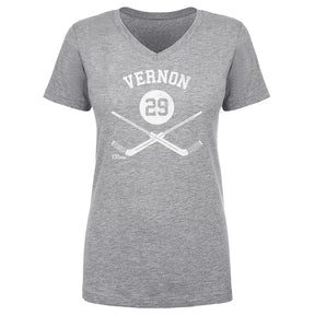 Mike Vernon Women's V-Neck T-Shirt | 500 LEVEL
