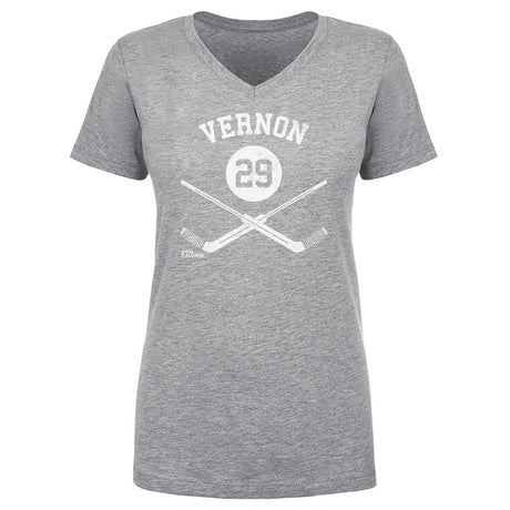 Mike Vernon Women's V-Neck T-Shirt | 500 LEVEL